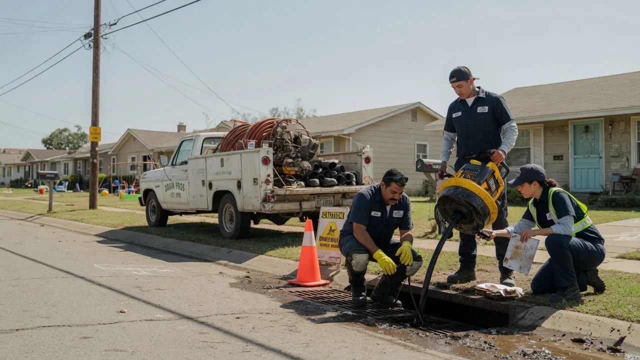 Drain Cleaning in Chambersville, PA near me